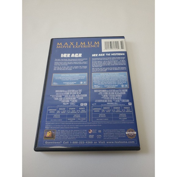 Ice Age & Ice Age The Meltdown (DVD, 2 Disc Set) - Picture 2 of 5
